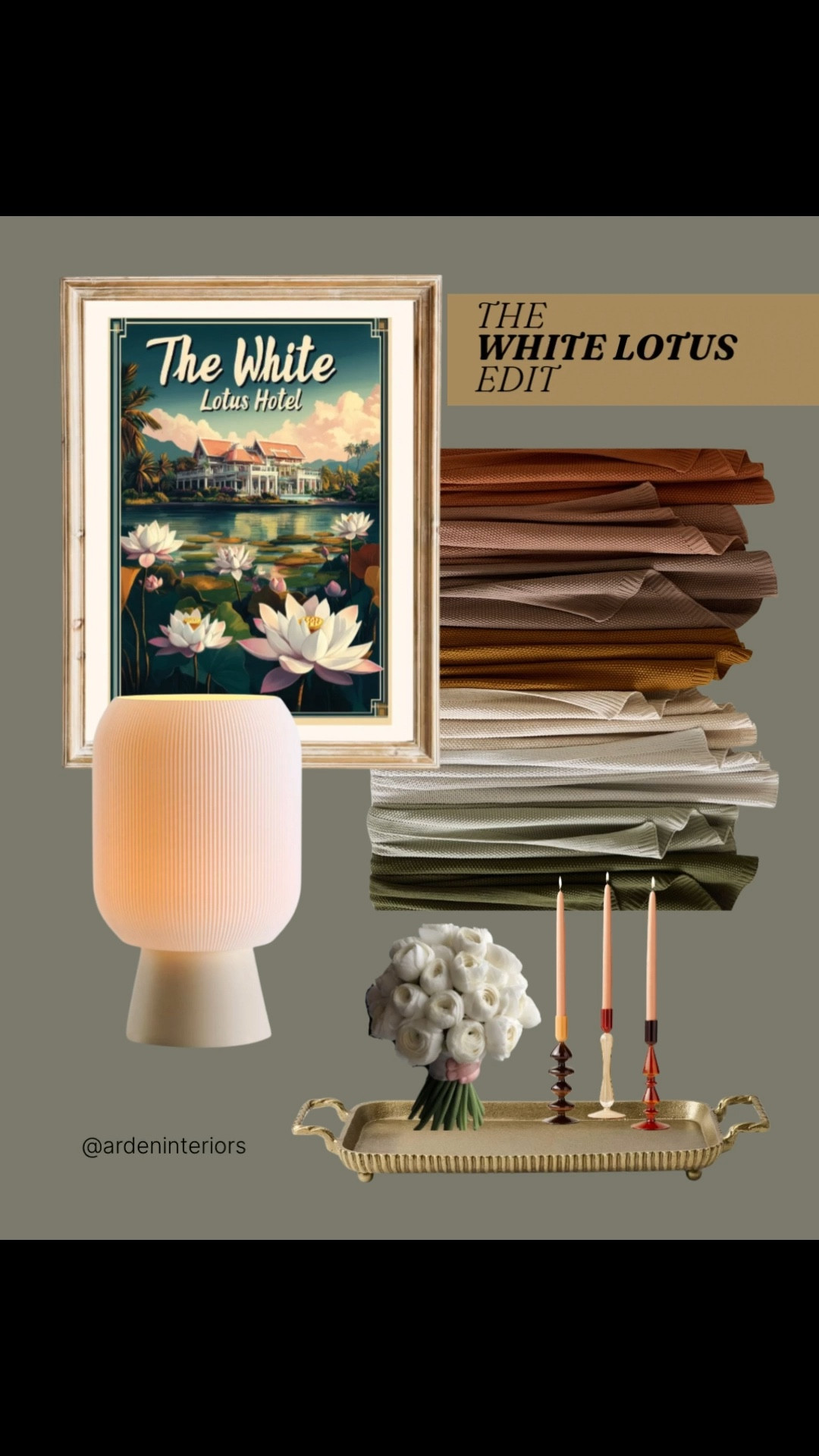the white lotus edit — cozy, organic, modern
inspired by rich earth tones, moody lighting, and effortless luxury. think warm throws, soft textures, brass accents, and a little homage to HBO’s The White Lotus. every piece is linked for you to bring the vibe home.

#liketoknowit #interiorstyle #earthtonedecor #cozyminimalist #moodyinteriors #organicmodern #interiorinspo #homedecorfaves #neutralhome #brassdetails #whiteandwood #ltkit #ltkhome

#LTKFindsUnder100 #LTKSeasonal #LTKHome