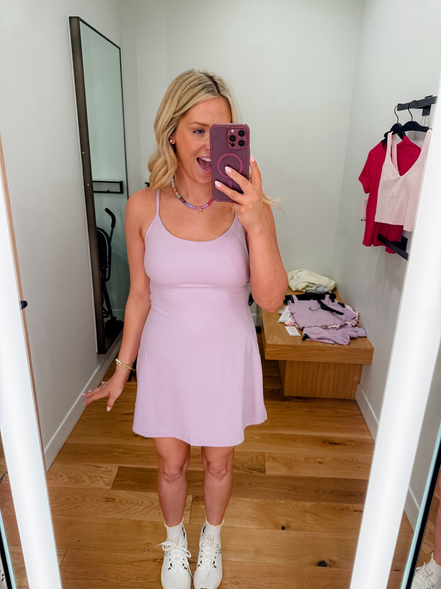 Only available right now through the app! If you are a member it’s early access! Wearing a size M

#LTKActive