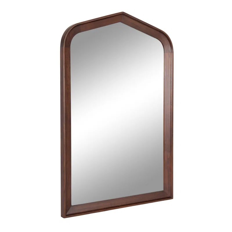 Ehitan Arch Wood Wall Mirror | Wayfair North America