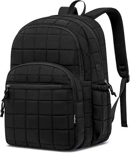 kadilong Laptop Backpack for Women College Travel,Quilted Daypack Bookbag for School Teen Girls M... | Amazon (US)