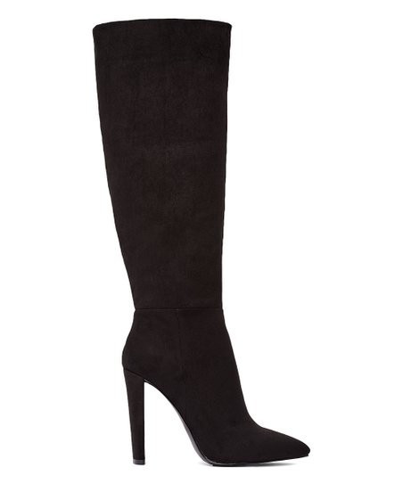 Black High Style Boot - Women | Zulily