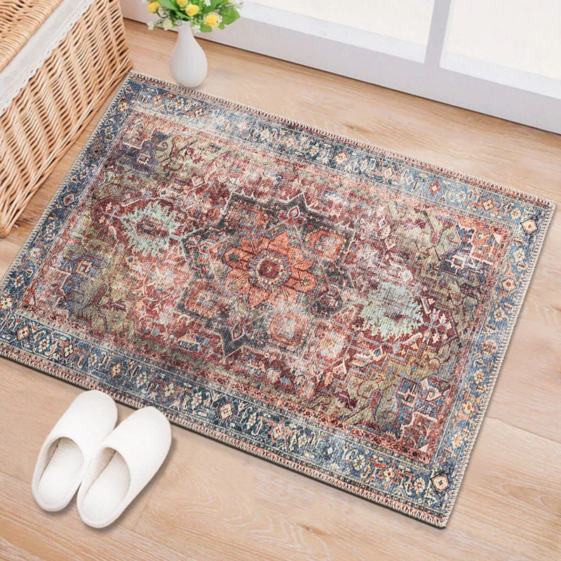 Alice Oriental Flatweave Performance Machine Washable Multi Area Rug | Wayfair North America