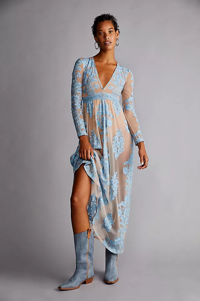For Love & Lemons Temecula Maxi Dress | Free People (Global - UK&FR Excluded)