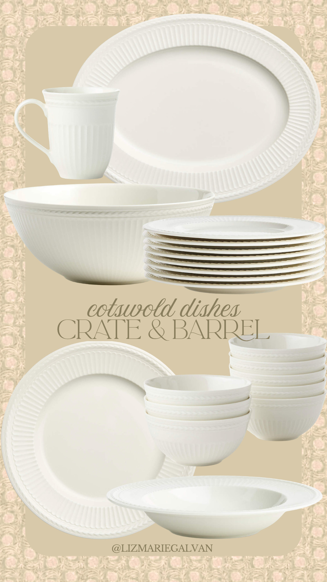 Cotswold Dish Collection with Crate & Barrel 

 #LTKHome