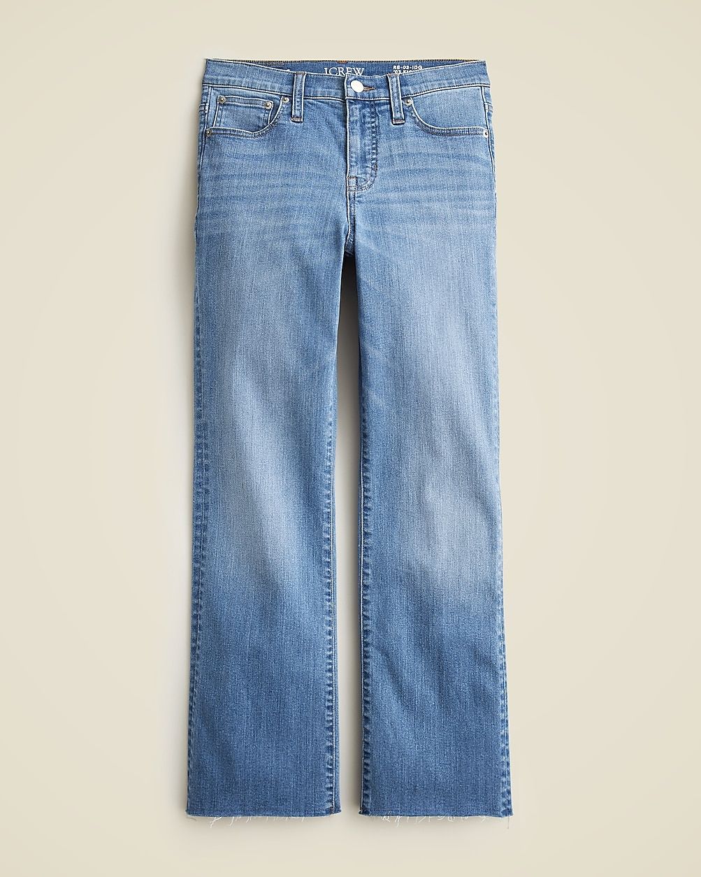 Mid-rise cropped kickout jean in 2003 super-stretch | J. Crew US