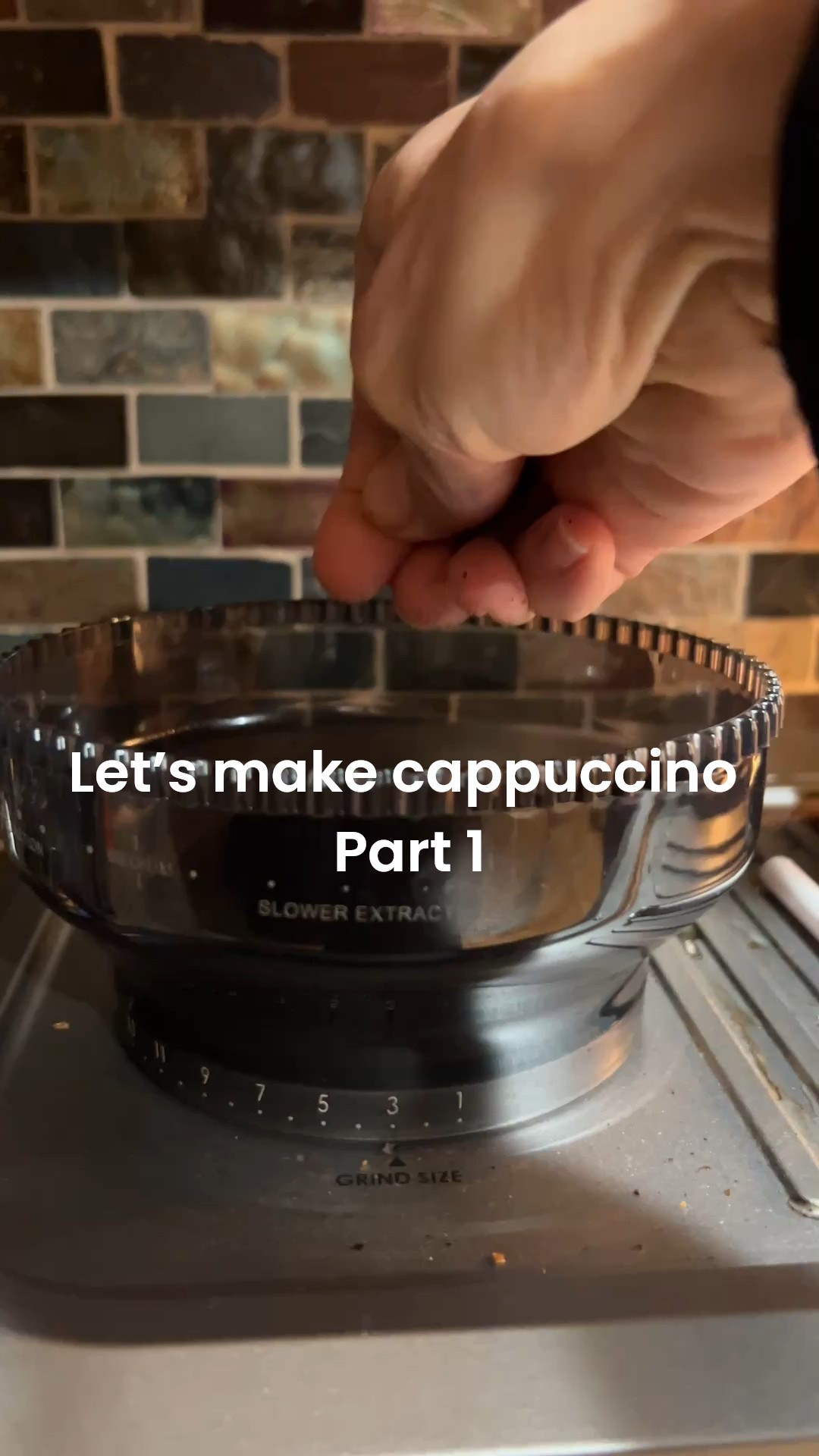 Let’s make cappuccino coffee together in the Garvee espresso machine. Part 1. Took 4 minutes 

#LTKgrwm #LTKmorningroutine #LTKdayinmylife