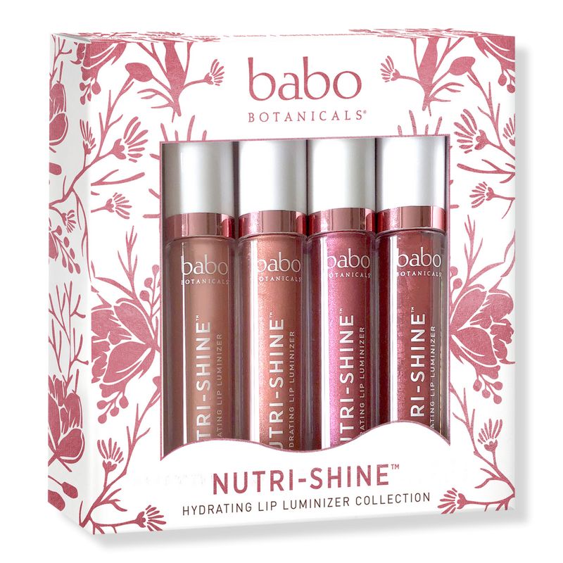 Babo BotanicalsNutri-Shine Hydrating Luminizer Vegan Lip Gloss 4 Pc Set | Ulta