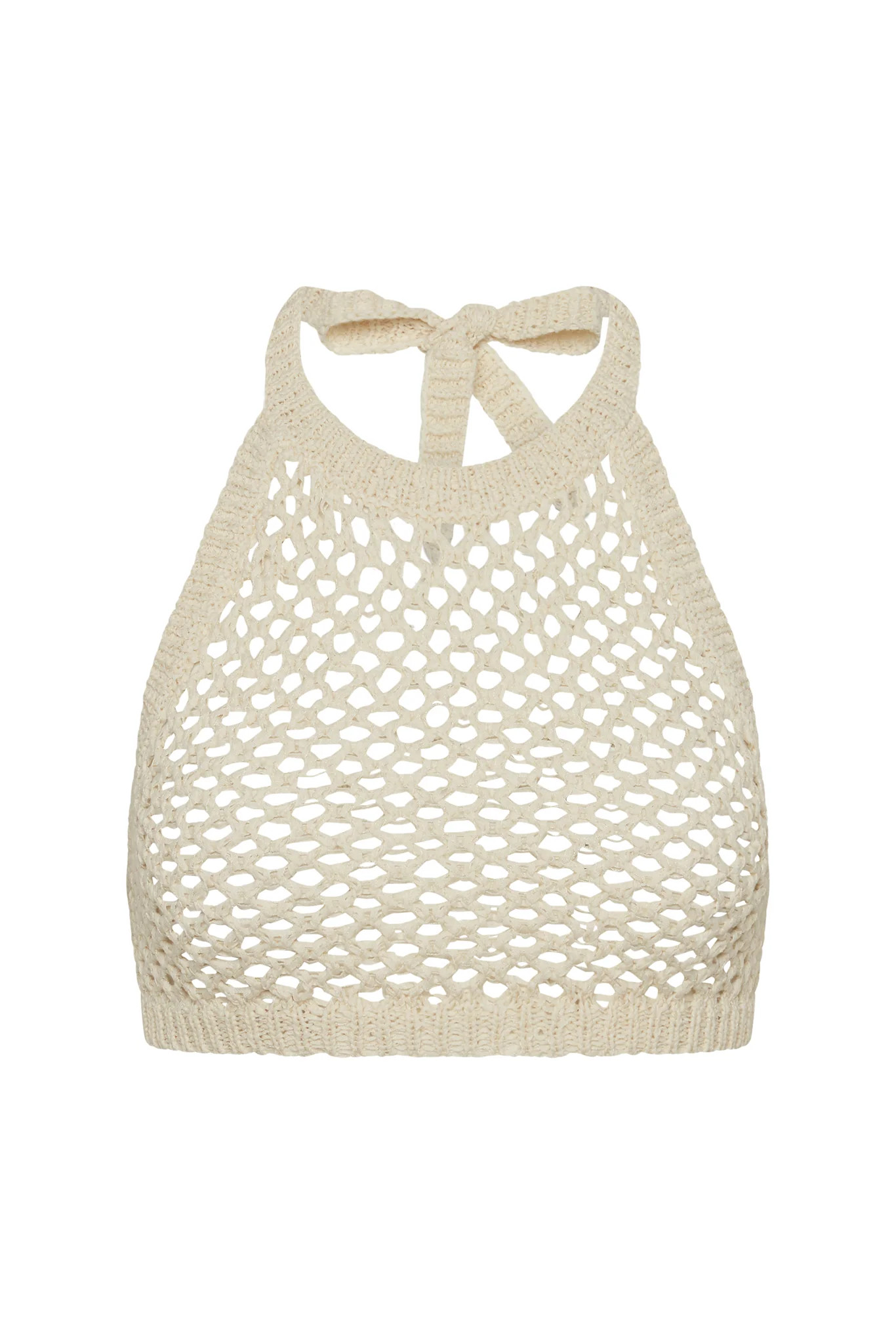 Napoli Top - Ivory Crochet | Monday Swimwear