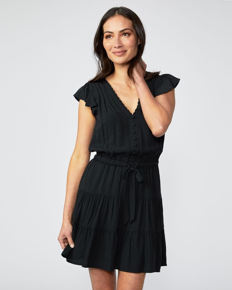 Rosalee Dress - Black | Paige