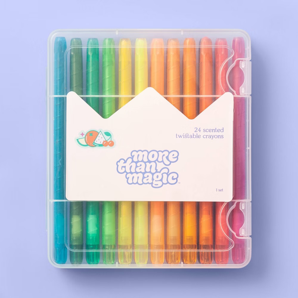 24ct Scented Twistable Crayons - More Than Magic | Target