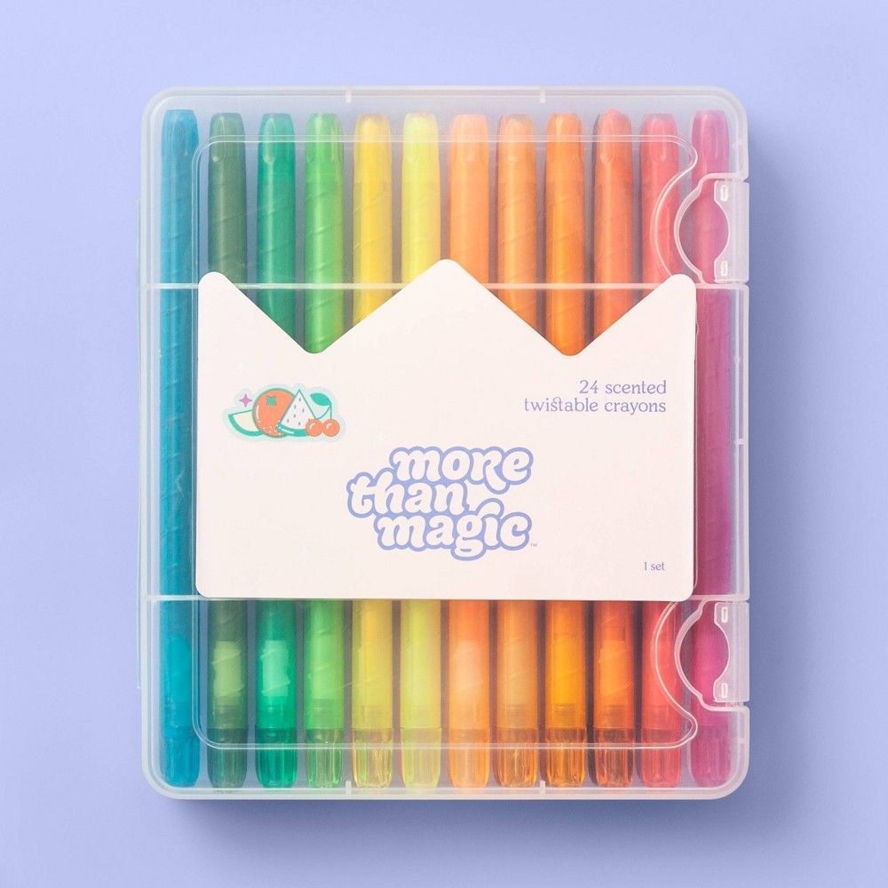 24ct Scented Twistable Crayons - More Than Magic | Target