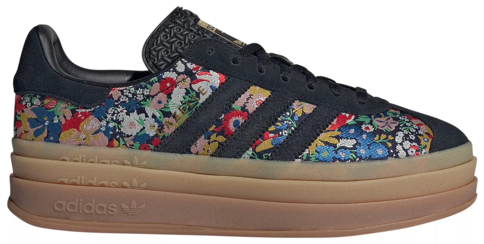 adidas Originals Women's Gazelle Bold Shoes, Size 7, Black Floral | DICK'S Sporting Goods