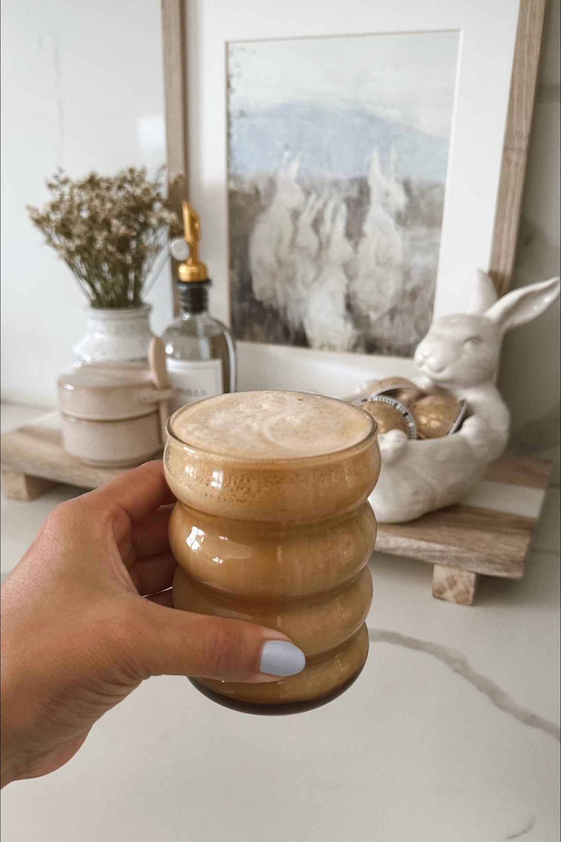 Fluted coffee glass #coffee #coffeecup #icedcoffee #aesthetic #amazon #amazonfind #cutecup #glassware #amazonhome #coffeebar 

#LTKhome #LTKFind #LTKSeasonal