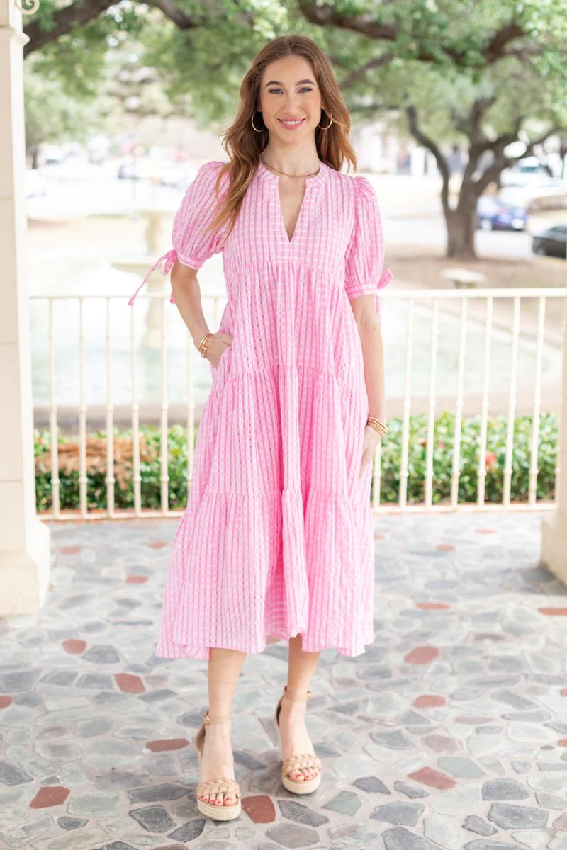 Emery Dress- Pink | Avara