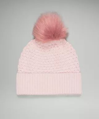 Women's Bubble Knit Pom Beanie | Women's Hats | lululemon | Lululemon (US)