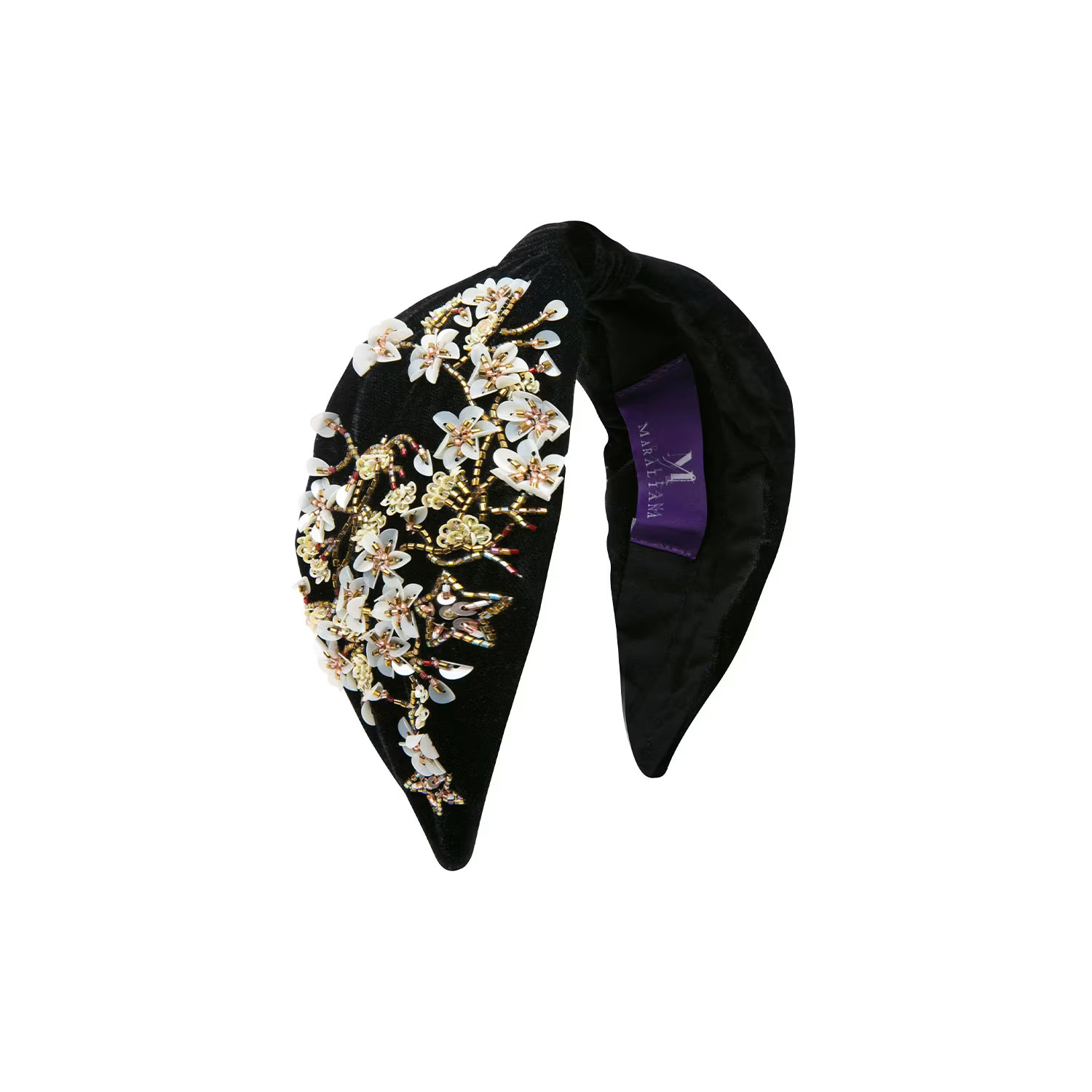 Hand Embroidery Blossom Hairband | Wolf & Badger