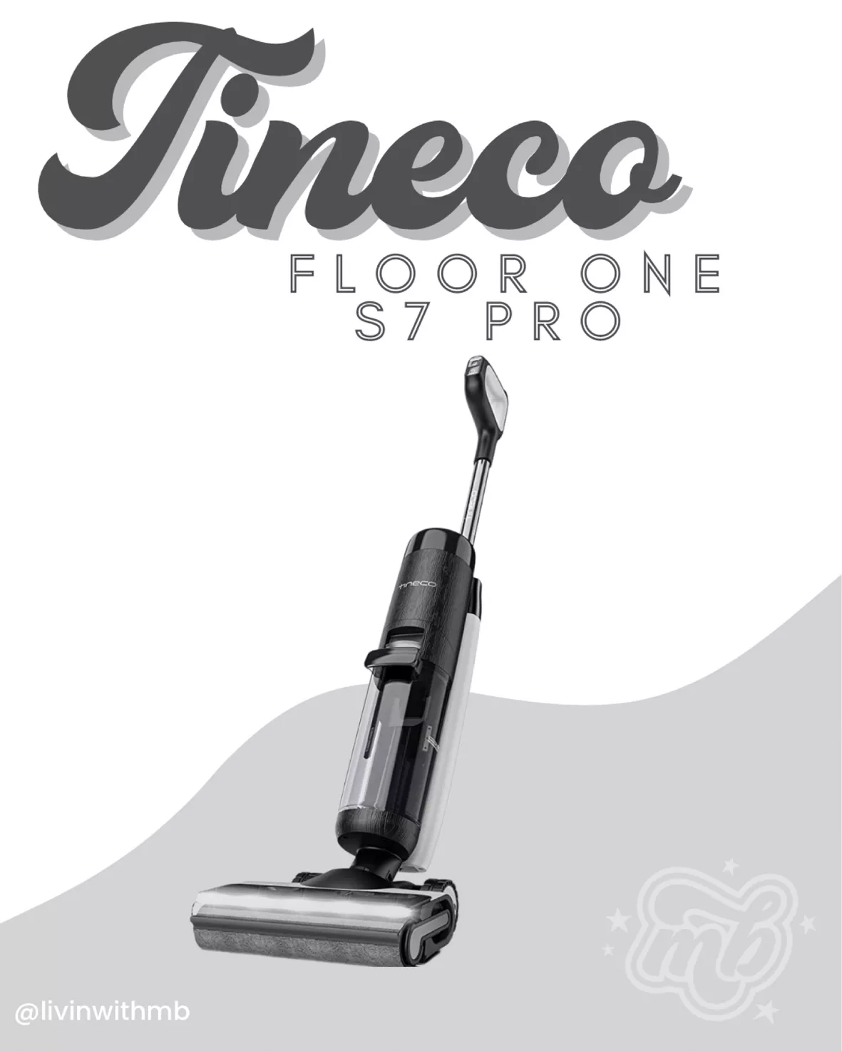 Tineco Floor One S7 Pro Smart Cordless Wet Dry Vacuum & Floor Washer