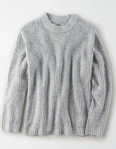 AE Oversized Softest Crew Neck Sweater | American Eagle Outfitters (US & CA)