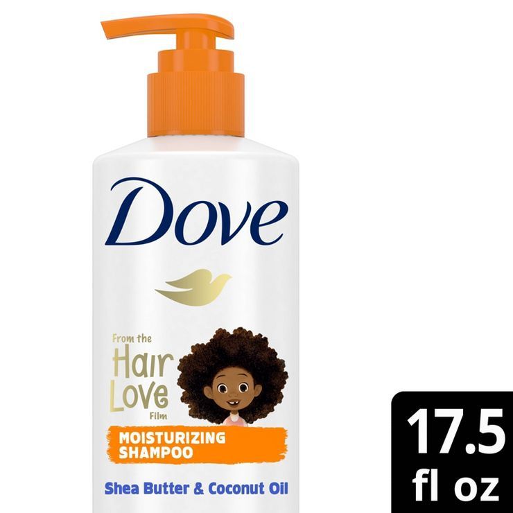 Dove Beauty Kids' Moisturizing Pump Shampoo for Coils, Curls & Waves - 17.5 fl oz | Target