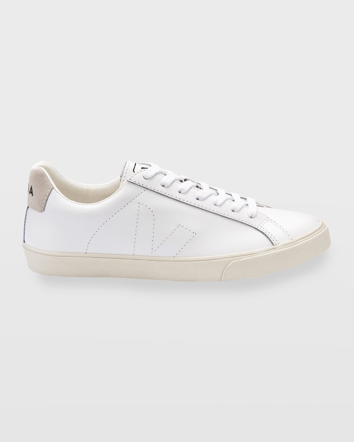 Esplar Leather Logo Sneakers | Neiman Marcus