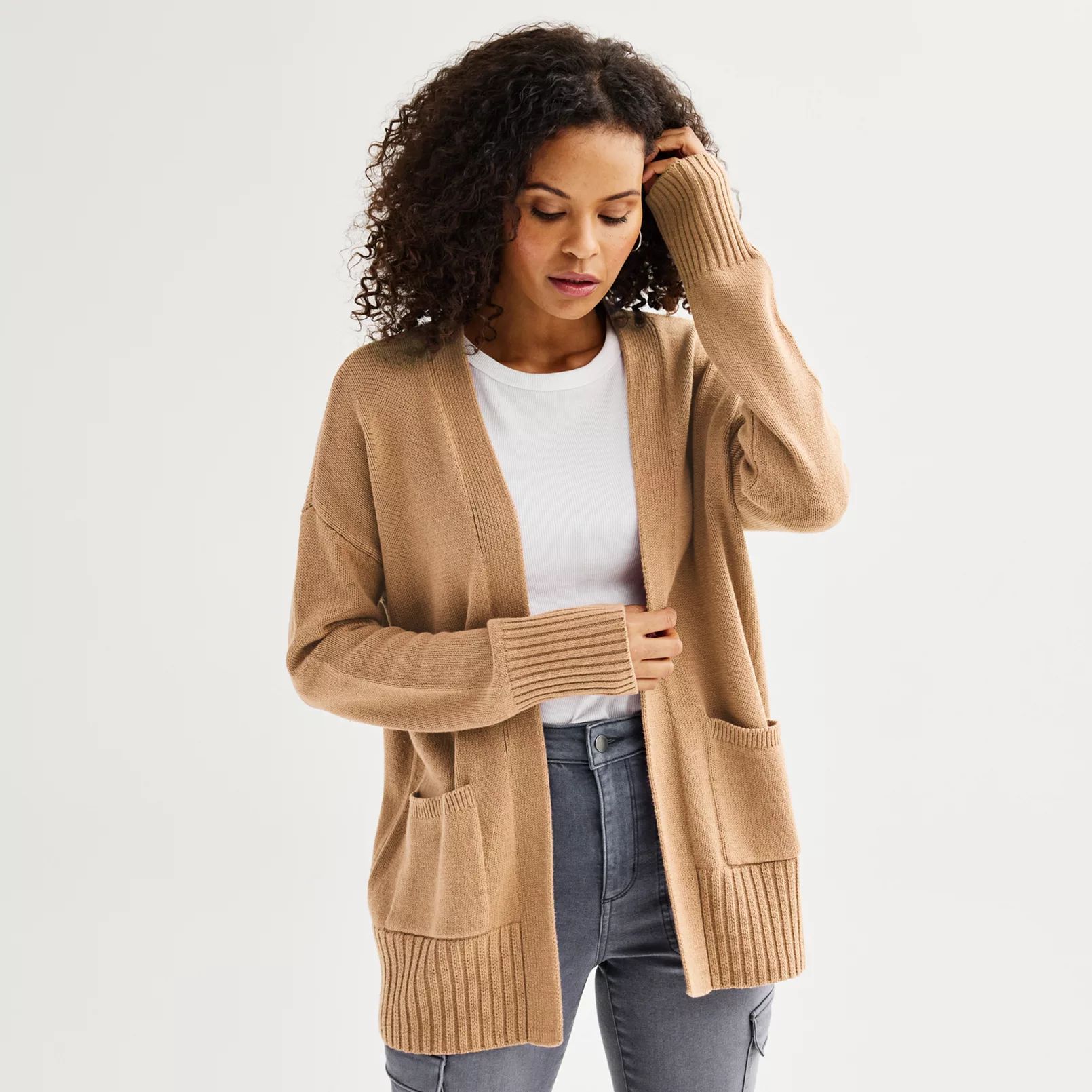 Women's Sonoma Goods For Life® Every Day Cardigan | Kohl's