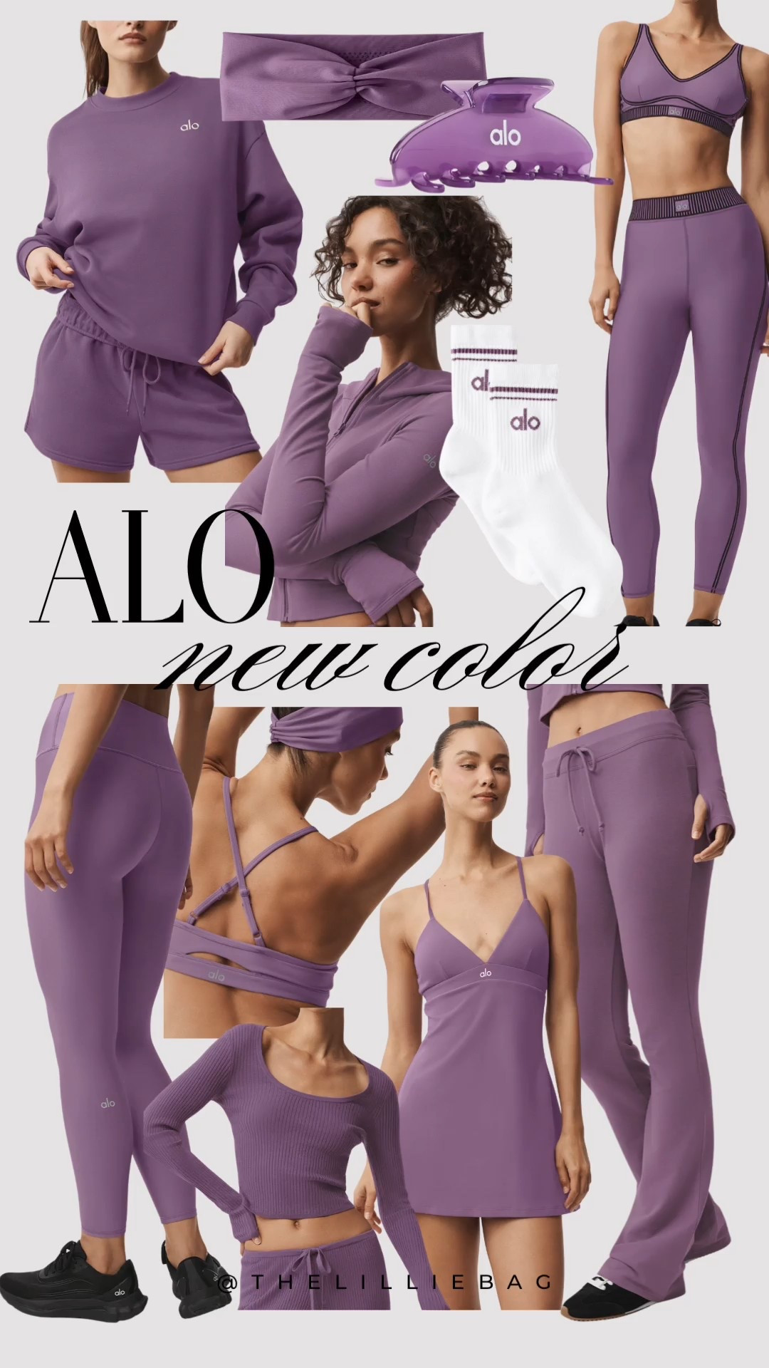 New color drop: plum kiss!💜

Active wear. Alo. 

#LTKValentine #LTKActive