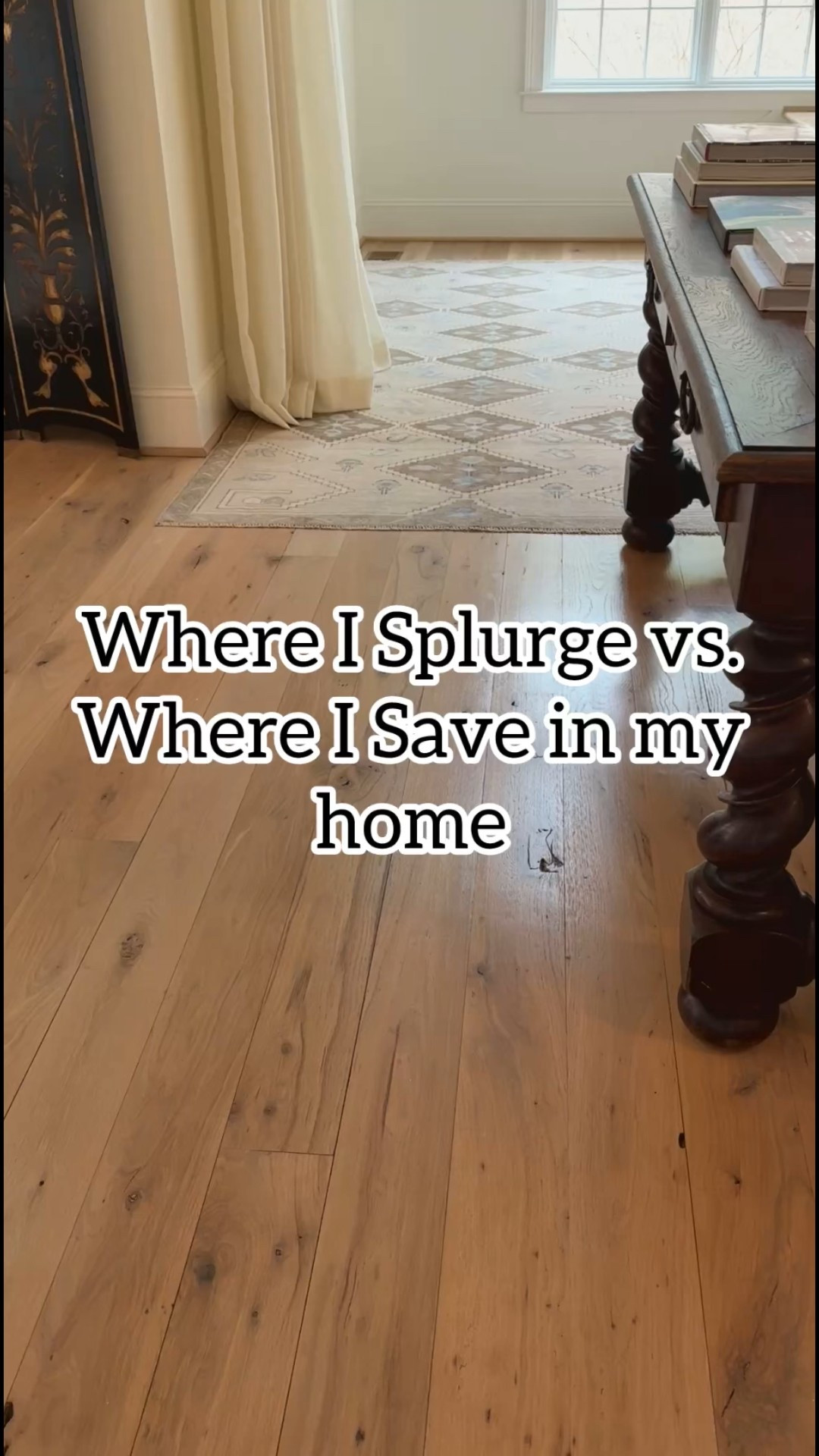 Splurge on the anchors, save on the layers. A thoughtful mix of high and low items in my home.
Some things deserve the splurge, and other things are the perfect way to save. Save this post for future reference! #splurgevssave #interiors #design #perfectpair