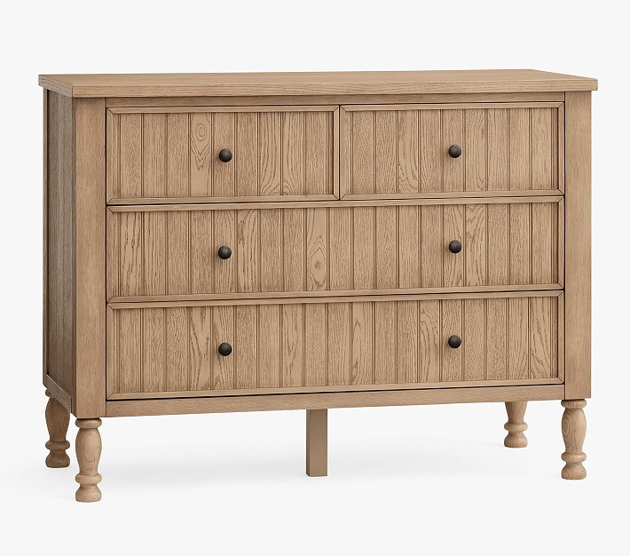 Catalina Beadboard 4-Drawer Dresser (45w x 19d") | Pottery Barn Kids