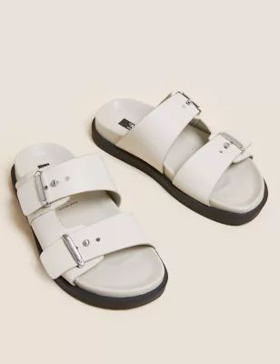 Leather Footbed Sandals | M&S Collection | M&S | Marks & Spencer (UK)