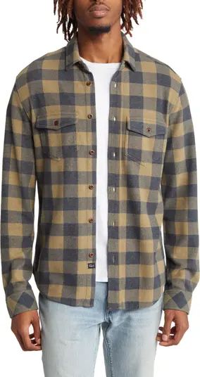 Rails Sampson Relaxed Fit Check Knit Button-Up Shirt | Nordstrom | Nordstrom