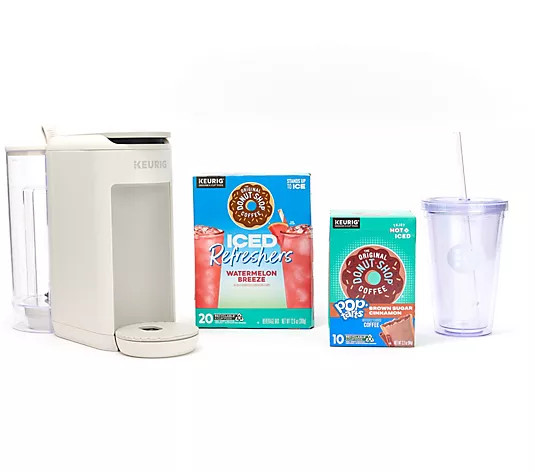 Keurig K-Mini Mate+ Single-Serve Coffee Maker w/ K-Cups& Tumbler - QVC.com | QVC