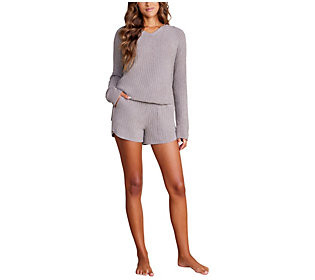 Barefoot Dreams Ribbed Lounge Set | QVC