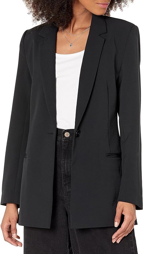 The Drop Women's Blake Long Blazer | Amazon (US)