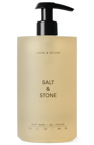 Salt & Stone Body Wash for Women & Men, Santal & Vetiver 15.2 fl oz | Amazon (US)