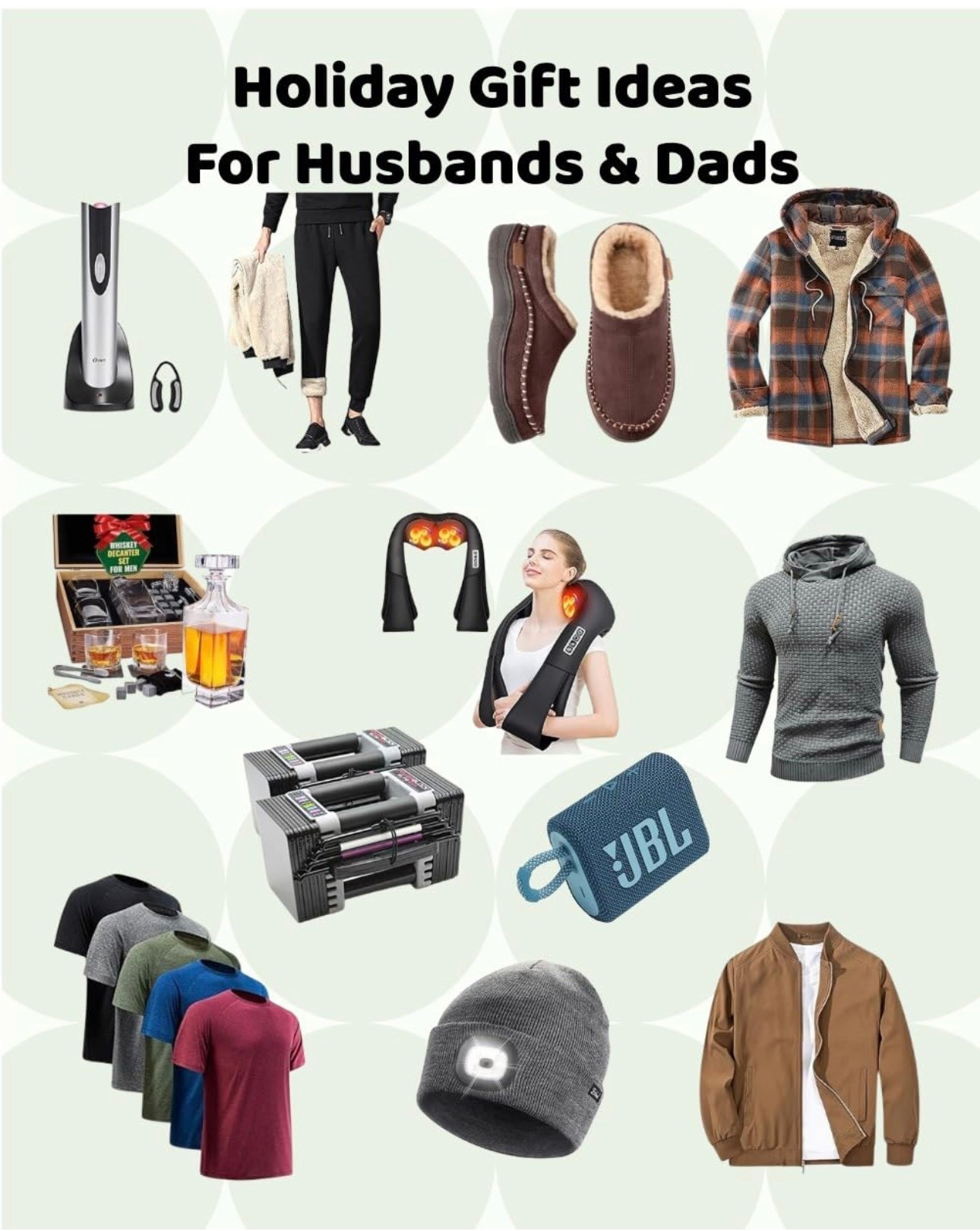 Gift ideas for your hubby, dad, brother or son. My husband hardly ever asks for anything but I know he loves to workout so anything fitness is always great. He also loves sneakers. So it all depends but I threw in some different items that hopefully will spark an idea for you.

#husbandgiftideas #dadgiftideas 

#LTKHoliday #LTKGiftGuide #LTKCyberWeek

#LTKSeasonal #LTKActive #LTKMens