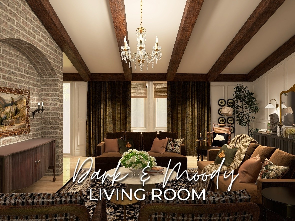Designed by Brandy
Dark & Moody Living Room 

#LTKSeasonal #LTKmomlife #LTKHome