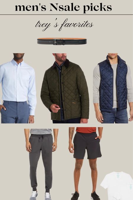 Men’s nSale finds 
Men’s Nordstrom sale 
Men’s jacket 
Barbour jacket 
Barbour vest 
Men’s button down 
Men’s joggers 
Men’s belt 

#LTKxNSale #LTKmens #LTKSeasonal