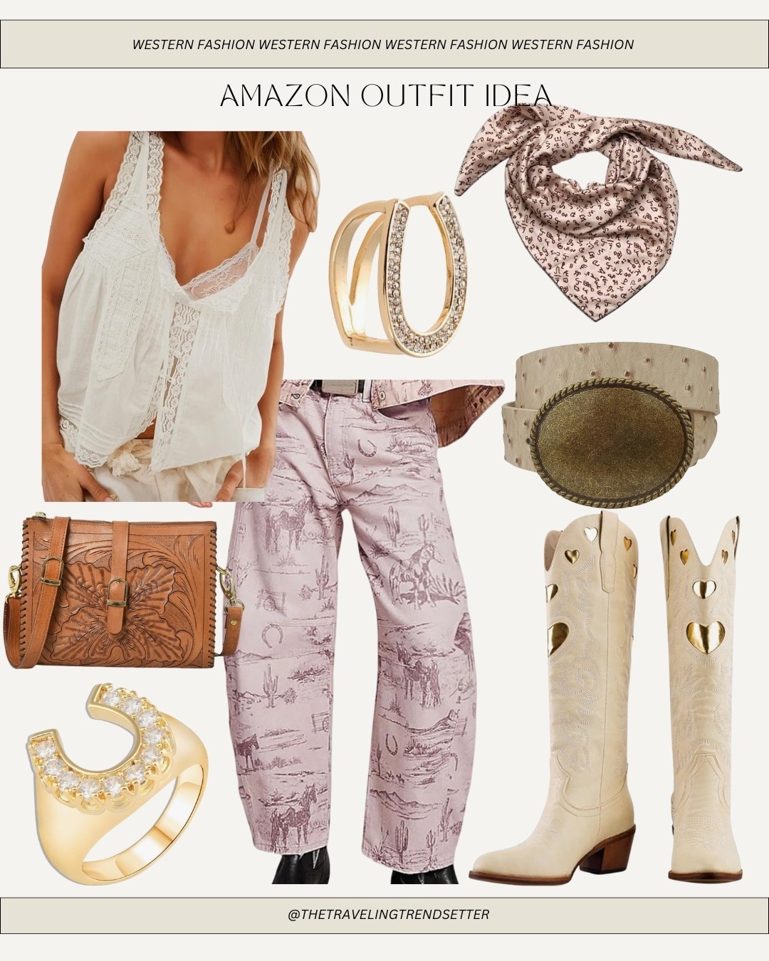 Amazon fashion western outfit idea for spring - western pants / stagecoach , rodeo outfit - country concert outfit idea 

#LTKgrwm #LTKFestival #LTKdayinmylife