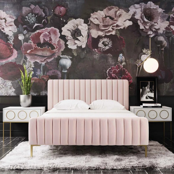 Angela Upholstered Platform Bed | Wayfair North America