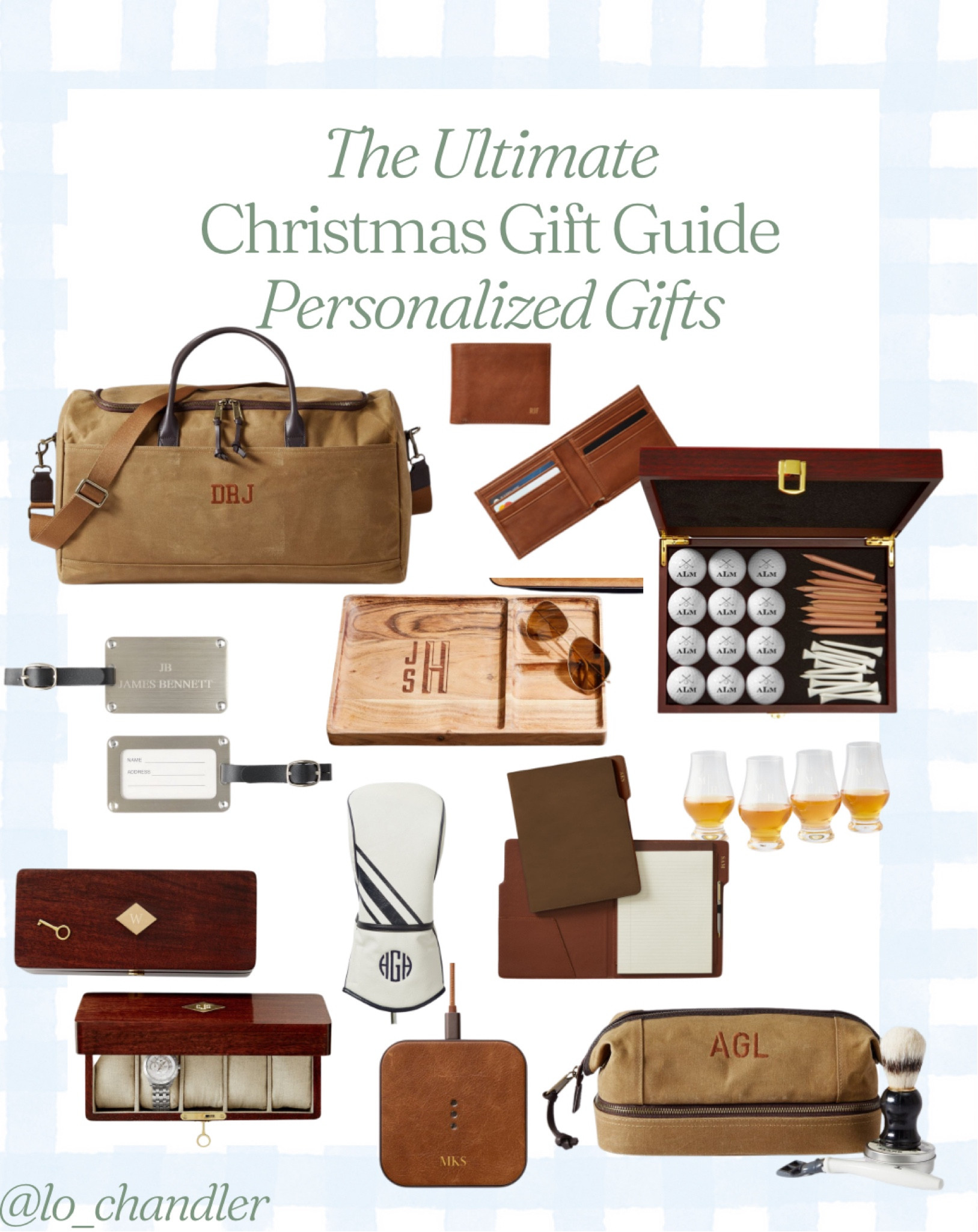 Personalized gifts for the men in your life! These makes such good gifts for your husband, brother, son, or boyfriend! 

Gift guide
Personalized gifts 
Gifts for him
Gifts for boyfriend
Gifts for husband 

#LTKStyleTip #LTKSeasonal #LTKGiftGuide