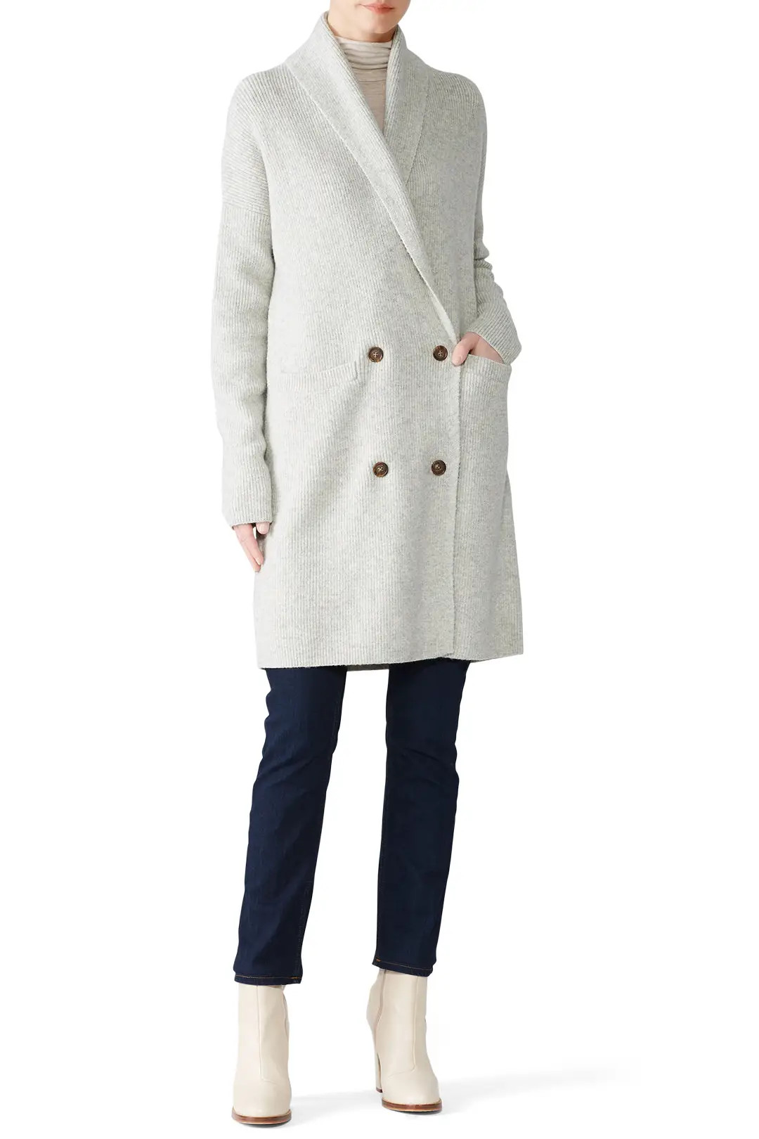 J.Crew Double Breasted Cardi Coat | Rent The Runway