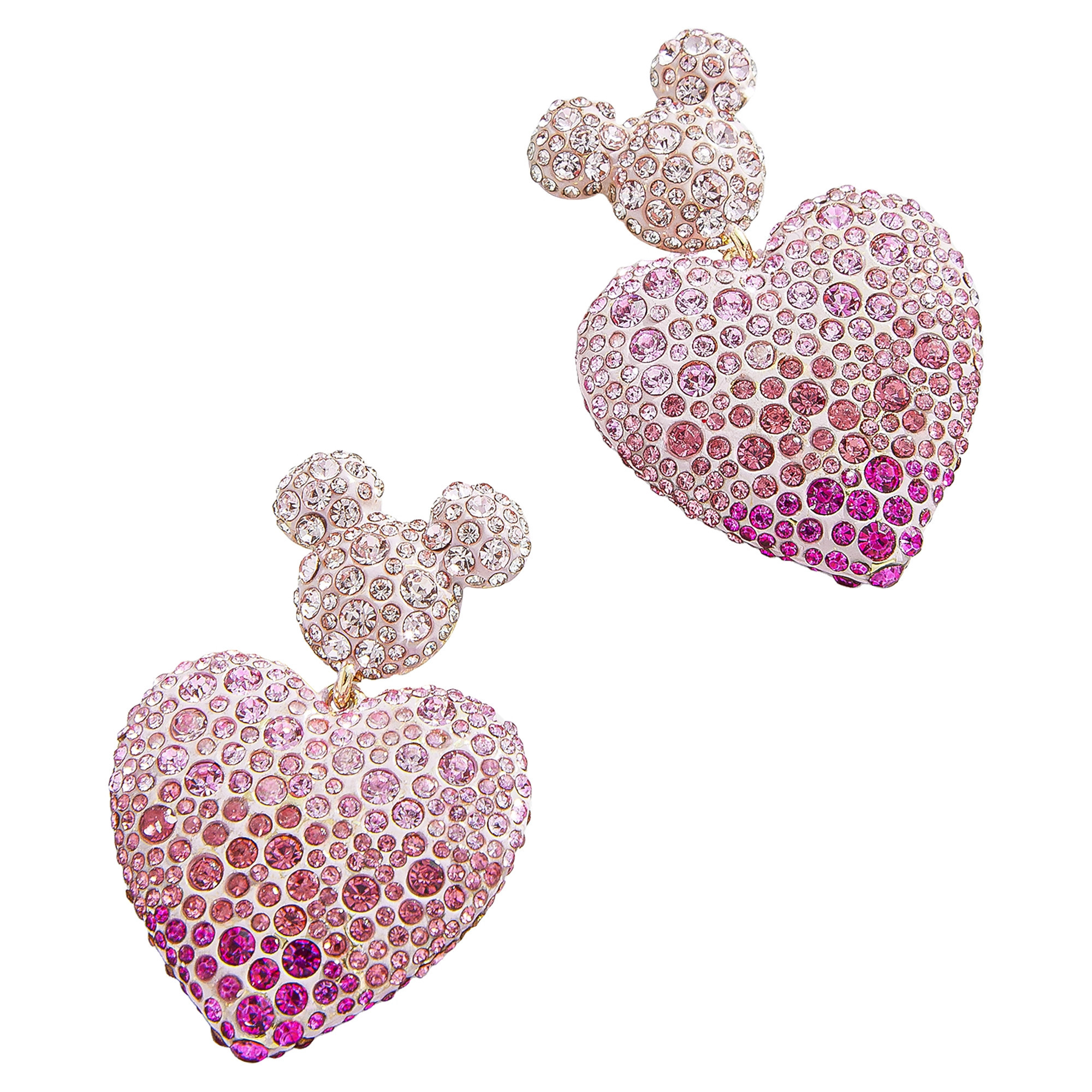 BaubleBar Mickey Mouse Heart Earrings | Fanatics