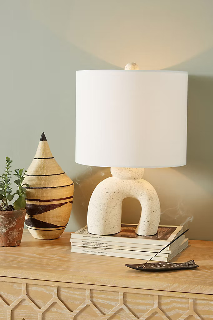 Mesa Ceramic Table Lamp | Anthropologie (US)