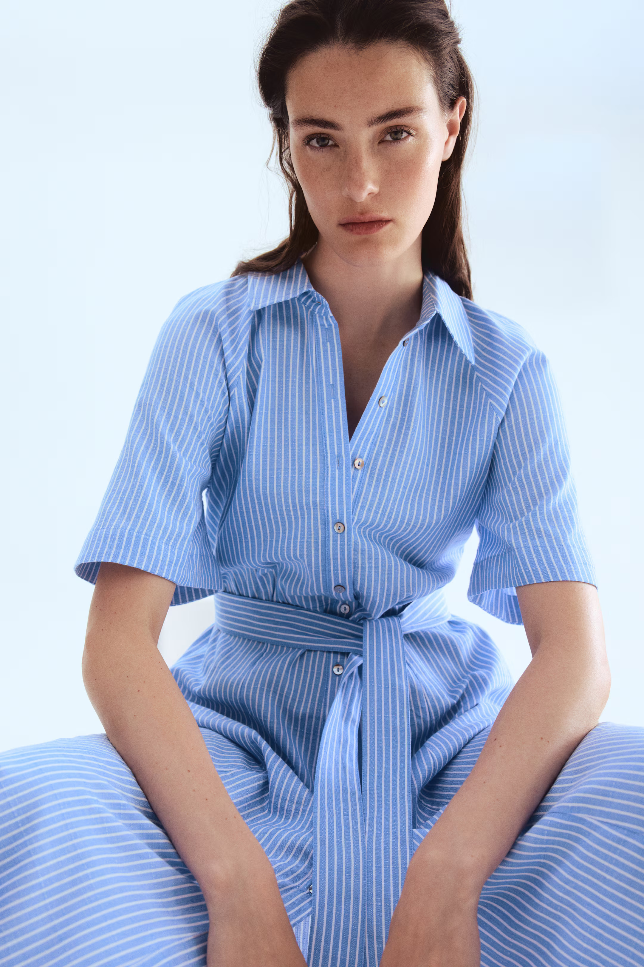 Tie-belt shirt dress | H&M (UK, MY, IN, SG, PH, TW, HK)