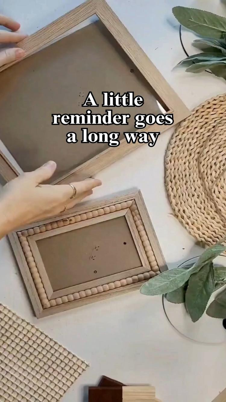 Sometimes it’s not a big home makeover that makes a difference… it’s the small things that make your space feel more you.

This DIY uses Dollar Tree frames + rug underlay to create a faux cane look, paired with a printable quote you can switch out anytime.

Simple, budget-friendly, and meaningful decor.

💛 Printable available inside Craft & Create Club

Shop similar supplies here ⬇️

#DIYDecor #PrintableDecor #BudgetHomeDecor #FauxCane #HomeStyling #SimpleMadePretty 

 #LTKHome