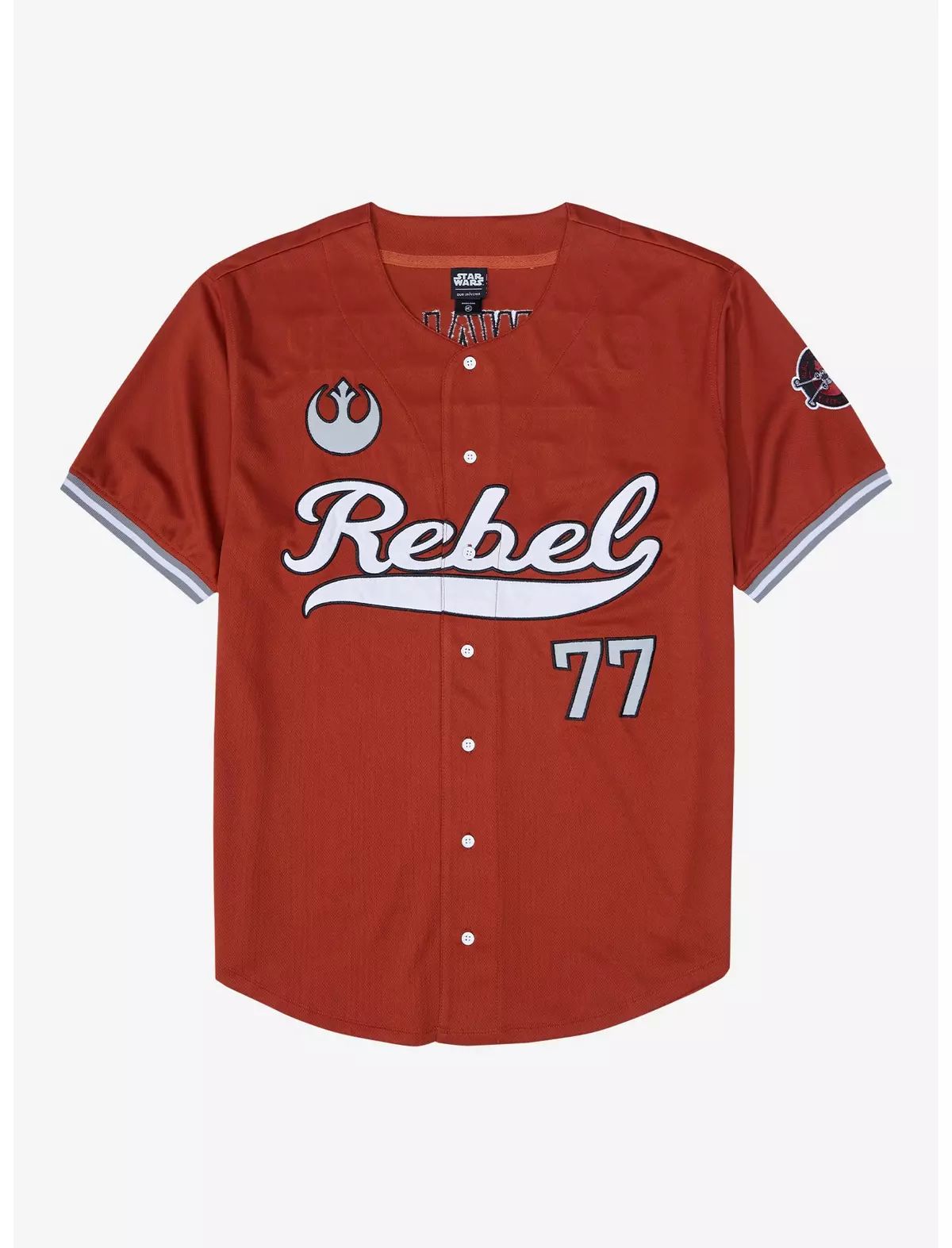 Star Wars Luke Skywalker Rebel Baseball Jersey - BoxLunch Exclusive | BoxLunch