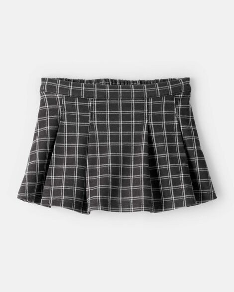 Toddler Girl Plaid Skirt - Grey | Carter's Inc
