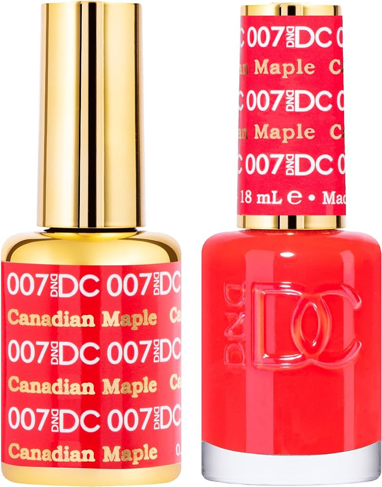 DND DC Gel Polish Set, Orange Collection, UV/LED GelPolish and Air Dry Nail Lacquer, Matching Chi... | Amazon (US)