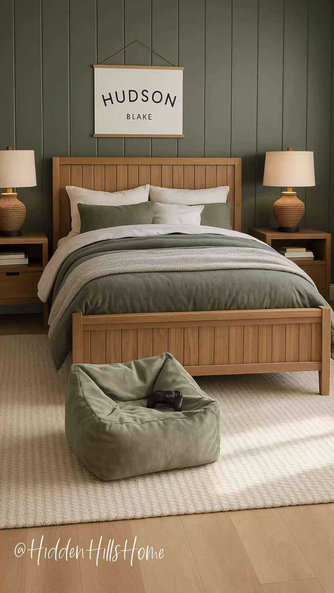 Boys bedroom decor, green boys room decor mood board, teen boys room ideas, masculine bedroom #boysroom
Wall color is Dried Thyme



#LTKHome #LTKKids #LTKSaleAlert