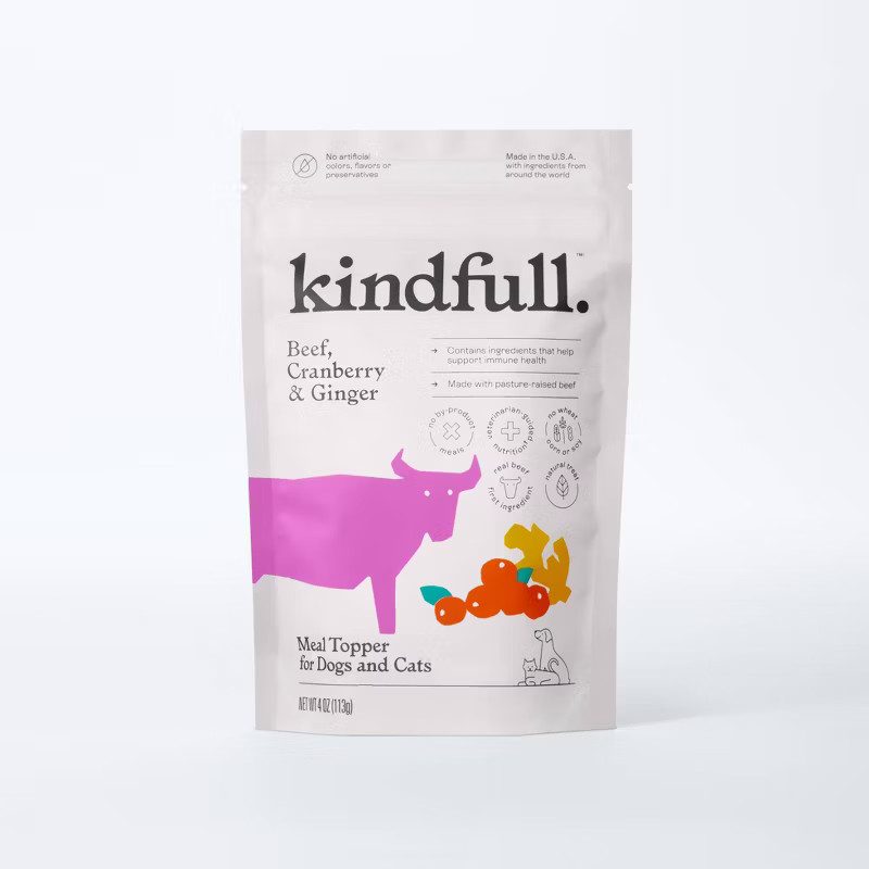 Dry Meal Topper for Dog and Cat Food - 4oz - Kindfull™ | Target
